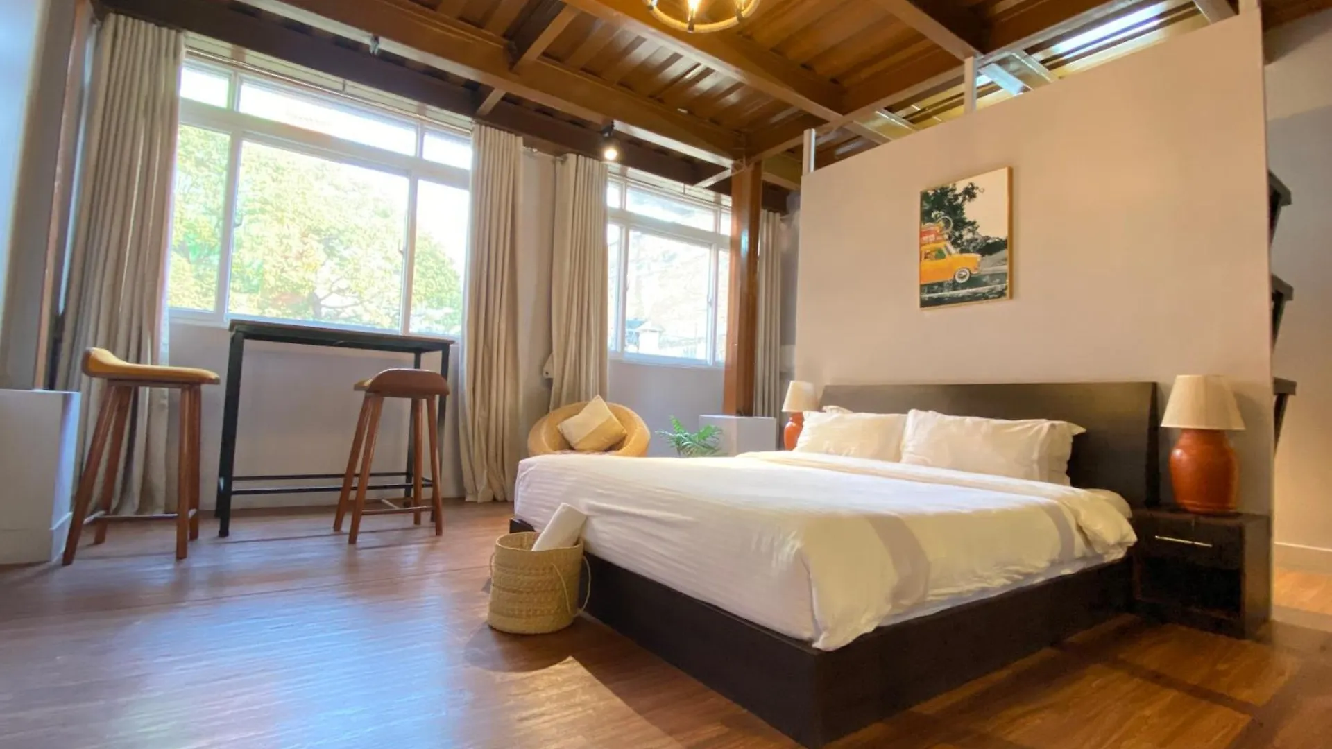 Charming Industrial Studio Apartment Kathmandu Nepal